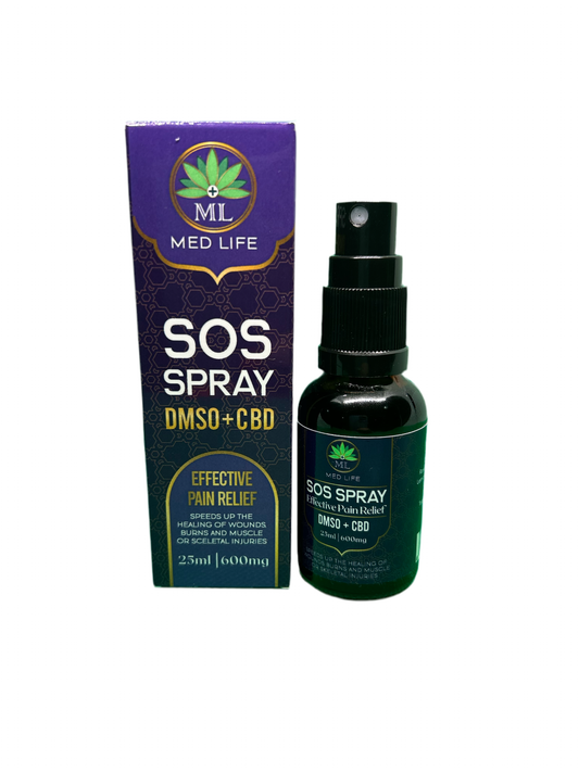 SOS Spray DMSO + CBD